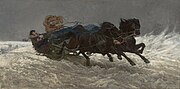 Sleigh Ride, Józef Chełmoński
