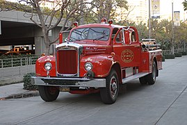 Long Beach Fire Department antique truck
