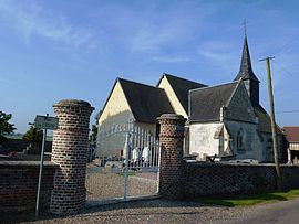 The church in Le Tilleul-Lambert