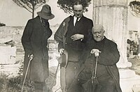 Louis Canet [fr], Jean Marx and Duchesne, in Rome