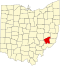 Noble County map