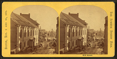After the fire (Old South at left), 1872