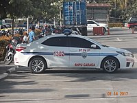 PNP Toyota Corolla Altis Police Unit