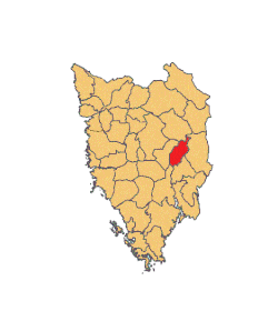 Location of Pićan in Istria