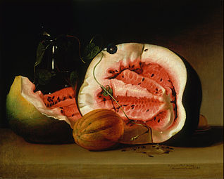 Melons and Morning Glories, 1813