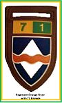 SADF 7 Division 71 Brigade Regiment Orange River Flash