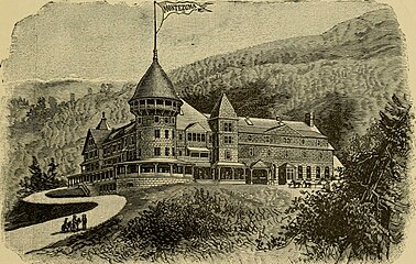 Third Montezuma Hot Springs Hotel (also known as the Phoenix Hotel), c.1890s