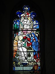 Caroline Townshend window in St Margaret's Church, Rottingdean