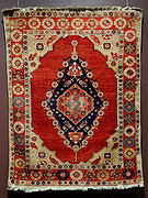 Transylvanian "double-niche" carpet, Metropolitan Museum of Art, New York
