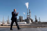 President Donald J. Trump attends a tax reform for energy workers event at Andeavor Refinery, Wednesday, September 6, 2017, in Mandan, North Dakota.
