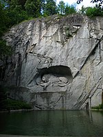 The Lion Monument of Lucerne