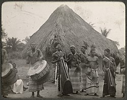 Musiker in Lusambo (1903)