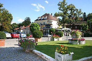 Hauptplatz von Bad Sauerbrunn