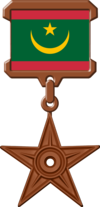 {{subst:The Mauritania Barnstar of National Merit|message ~~~~}} Mauritania
