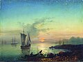 Sunset by the sea Kherson Art Museum