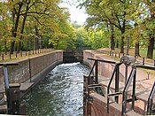 Sluice gate on Bydgoszcz Canal