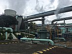 Geothermal power plant in Ahuachapan Department