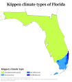 Image 25Köppen climate classification map of Florida. (from Geography of Florida)
