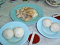 Image 8Hainanese chicken rice balls in Muar, Johor, Malaysia (from Malaysian cuisine)