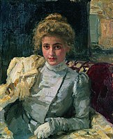 The Blonde Woman (1898, portrait of Tevashova)