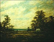 Indian Encampment, 1870, Midwest Museum of American Art