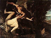 Tintoretto, The Murder of Abel, 149×196 cm