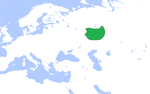 Location of Kazan