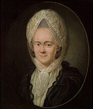 Marie Sophie von La Roche, Gemälde von Georg Oswald May, um 1776