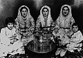 Moroccan women wearing takshita in 1939