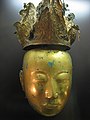 Liao dynasty funerary mask and crown