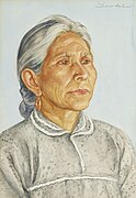 Gammal mexikansk kvinna Old Mexican lady