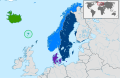 North Germanic Languages distribution