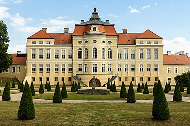 Rogalin Palace, Rogalin, Poland, unknown architect, 1768–1774[46]