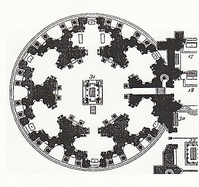 Plan of the Valois Chapel