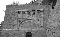 The 2nd-century Porta Marzia at Perugia, its upper part built into a later wall