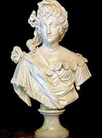 Bust of Marie Casimire Sobieska, Jacques Prou
