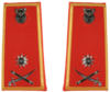 South African Army Brigadier General Rank Shoulder Board for Service Dress