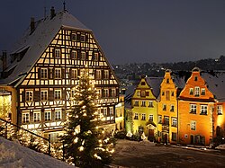 Marktplatz at Christmas time