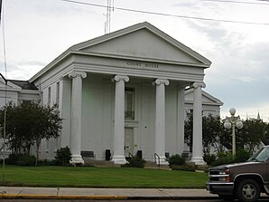 St. Martin Parish Courthouse in St. Martinville, gelistet im NRHP Nr. 81000658[1]