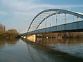Belvárosi bridge on the Tisza river