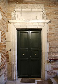 Renaissance interior door.
