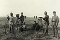 Ottoman heliograph crew at Huj, 1917