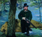 Édouard Manet, Portrait of Monsieur Pertuiset the Lion-Hunter, 1881