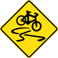 (W6-V104) Slippery for Cyclists (used in Victoria)