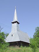 Wooden church in Șardu