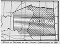 Image 34New Mexico proposed boundary before Compromise of 1850 (from History of New Mexico)