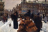 Georg Hendrik Breitner (1890): Singelbrug at the Paleisstraat, Amsterdam, private collection.