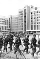 Image 3German troops in Minsk during their occupation of the city, August 1941 (from History of Belarus)