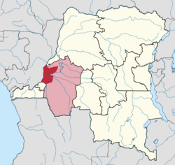 Plateaux district of Bandundu province (2014)
