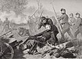 Image 2Death of General Isaac Stevens, a lithograph by Alonzo Chappel (from History of Washington (state))